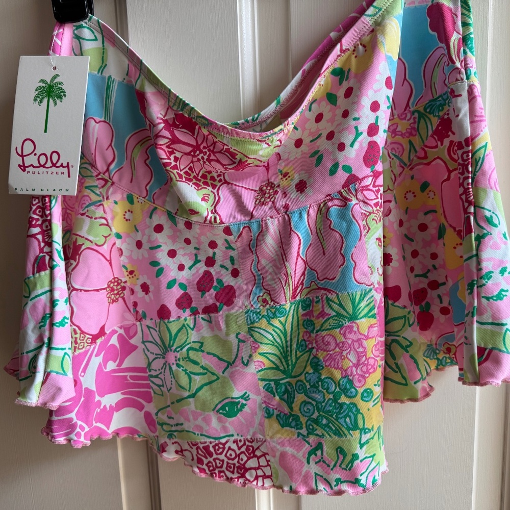 Lilly Pulitzer Flip Pull on Skirt
